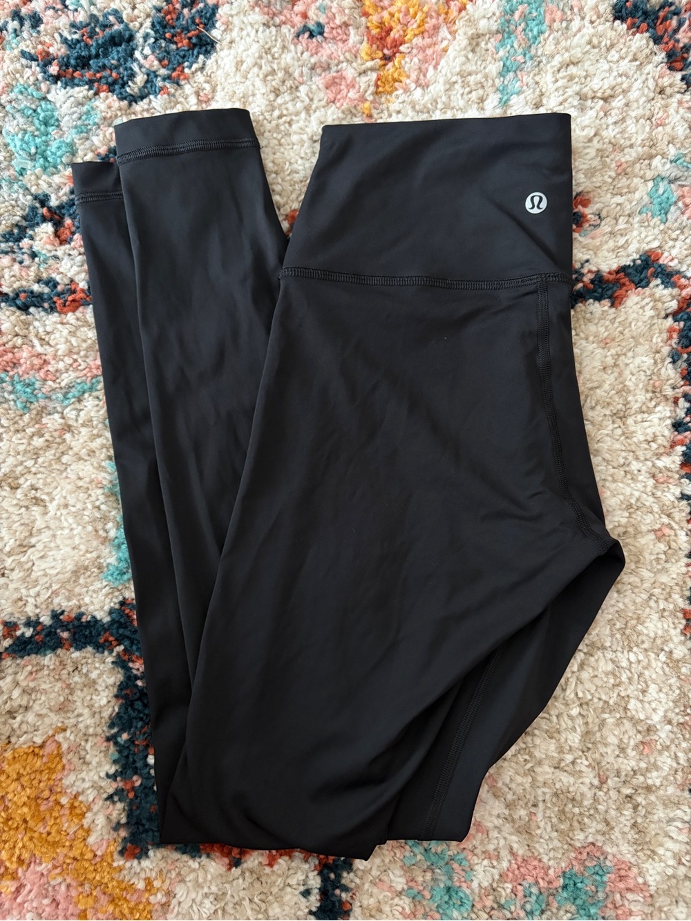 lululemon Wunder Under Nulux Black High-Rise Leggings 28”